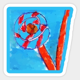 Red candy Sticker